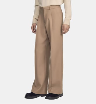 Pantalon de costume en laine Sandro