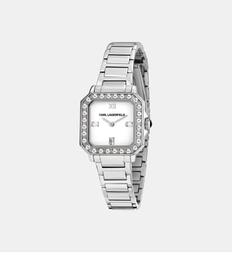 Montre Square Classics Blanc R0553102503 Karl Lagerfeld