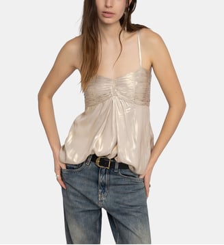 Caraco Cippie Satin - Zadig&Voltaire - Or