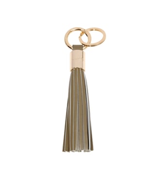 Porte-clés Premier Flirt en cuir - Lancel - Kaki