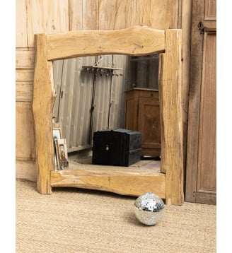 Miroir en bois Igor N°517- Produit chiné - Debongout - Bois