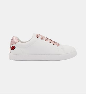 Baskets En Cuir Simone Toi émoi - Bons Baisers - Blanc