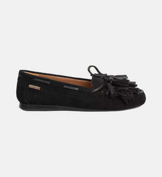 Mocassins en cuir SCARLETT - Les Tropeziennes par M. Belarbi - Noir