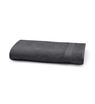 Serviette eponge pur coton - Garnier Thiebaut - Carbone