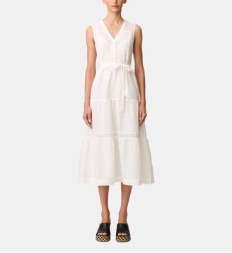 Robe longue fluide - Claudie Pierlot - Écru