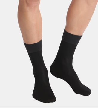 Lot de 2 Paires de Mi-Chaussettes Soft Touch - Dim - Noir