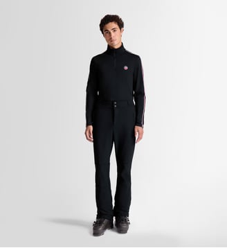Sous pull mario col montant coupe regular - Fusalp - Noir