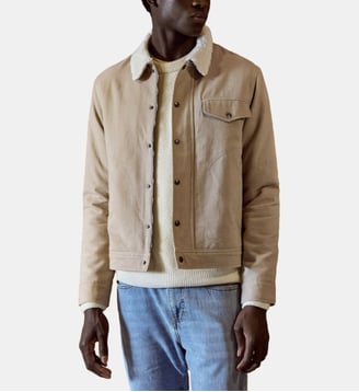 Veste coton SEILLON - Faguo - Beige