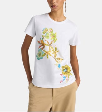 T-Shirt querencia en jersey de coton - Momonì - Vert