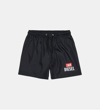 Boxer de bain avec logo - Diesel Kids - Noir