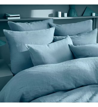 Taie d'oreiller pur lin lavé Garnier Thiebaut