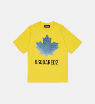 T-shirt avec logo - Dsquared2 - Jaune vif