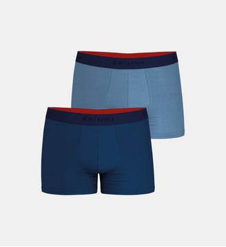 Boxers, lot de 2, FAIT EN FRANCE - Eminence - Bleu foncé