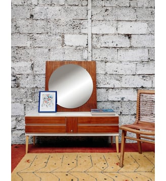 Miroir en bois Igor N°91- Produit chiné - Debongout - Bois
