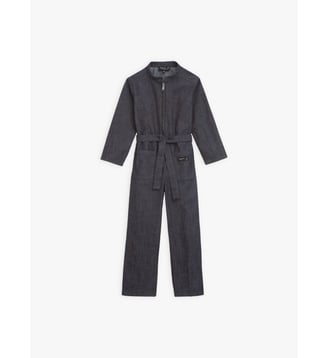 combinaison en 100% coton denim bleu - Agnès b. - Bleu denim