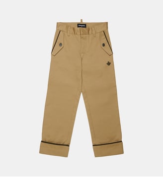 Pantalon chino avec détail poches - Dsquared2 - Sable