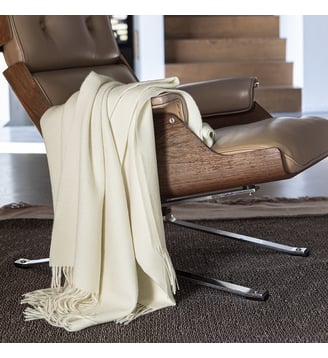 Plaid uni en alpaga, NOMADE - Alexandre Turpault - Beige