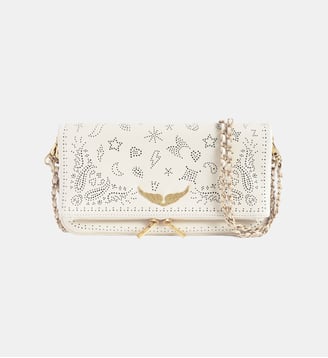 Pochette Rock Perforé - Zadig&Voltaire - Blanc flash
