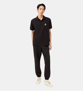 Pantalon de survêtement regular fit - Lacoste - Marron