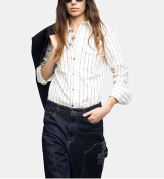 Chemise Thelma - Zadig&Voltaire - Jaune pear