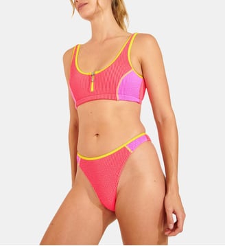 Maillot 2 pieces  Bongopica - Banana Moon - Rose corail