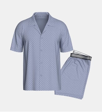 Pyjama court d'homme avec boutons en Coton Impetus