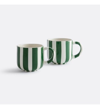Lot de 2 mugs en céramique La Redoute Interieurs