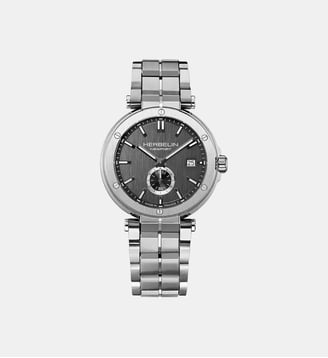 Montre Newport Gris 18389B22 - Herbelin - Argenté