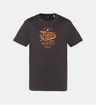 T-shirt imprimé Schott Motorcycles - Schott - Anthracite