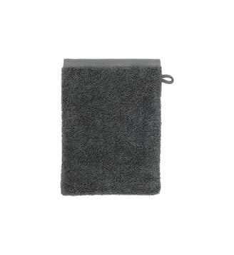 Gant de toilette  en coton - Desforges - Bleu noir