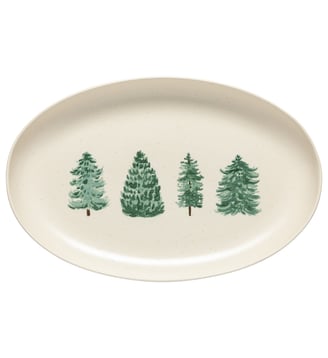 Plat Ovale Pacifica, Casafina by COSTA NOVA - Costa Nova - Christmas tree