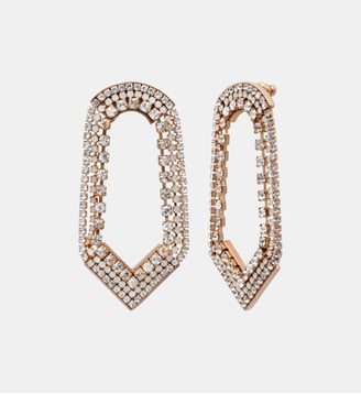 Boucles d'oreilles larges tiges percées   - Precious - Satellite - Blanc perle