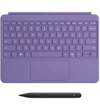 Clavier Clavier + Stylet Violet Surface Pro 12'' - Microsoft - Violet