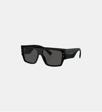 Lunettes de soleil Carré DG4459 - Dolce & Gabbana - Gris foncé