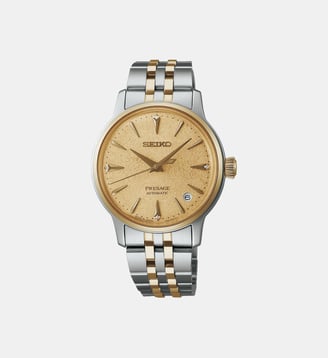 Montre automatique Presage Doré SRPL64J1 - Seiko - Argenté
