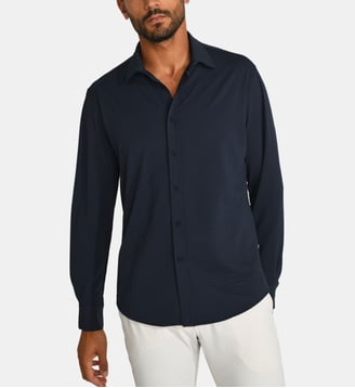 Chemise JEAN TRIESTE - Cala 1789 - Bleu marine