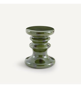 Bout de canapé en céramique émaillée - AM.PM - Vert anduze