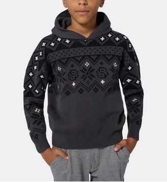 Sweat - BOSS Kidswear - Gris chine