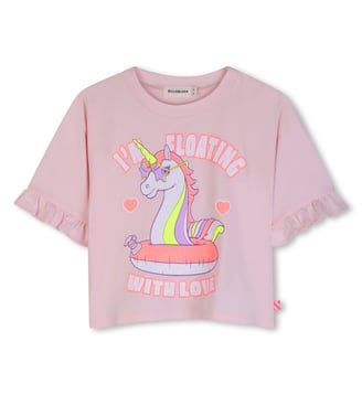 T-shirt à manches courtes - Billieblush - Rose