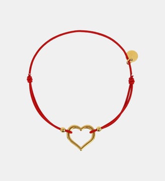 Bracelet élastique Coeur Ajouré - Les Cléias - Rouge