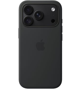 Coque iPhone 18 Pro Magsafe Noir Silicone - Apple - Noir