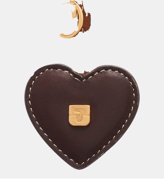 Charm en cuir - ATOUT CŒUR - Gerard Darel - Marron