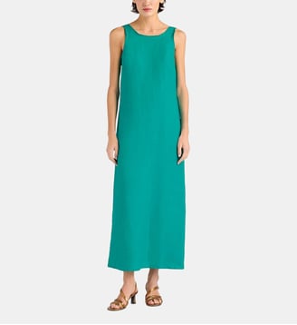 Robe ximena en lin - Momonì - Vert