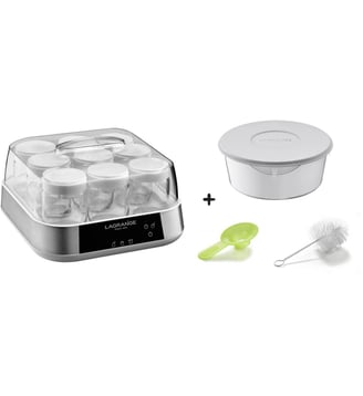 Yaourtière et fromagère ligne + goupillon et entonnoir 459605 Lagrange