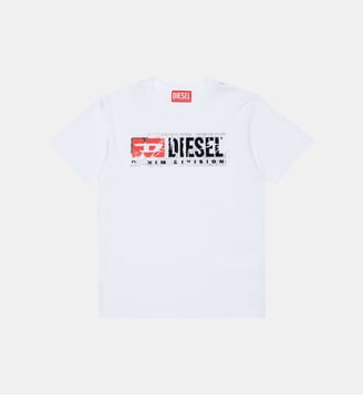 T-shirt avec logo - Diesel Kids - Blanc