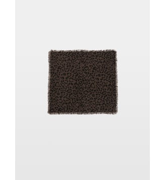 Foulard Mini Stevie Leo 55 - Zadig&Voltaire - Marron wood