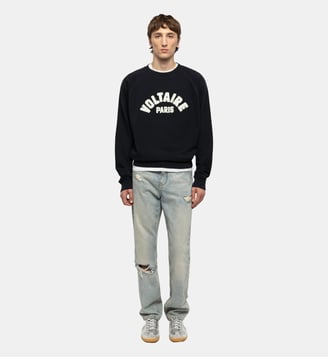 Sweatshirt Sunco - Zadig&Voltaire - Bleu encre