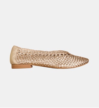Ballerines En 100% Cuir Santiago - Maison 123 - Or