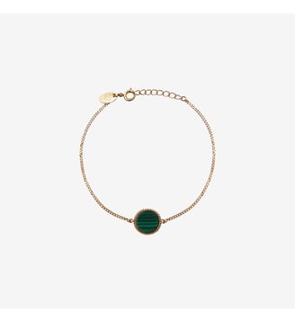 Bracelet doré opale rose - LADY Caroline Najman