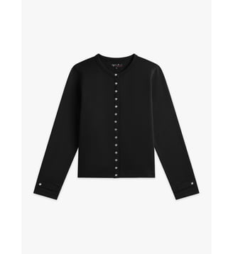cardigan pression Rosana - Agnès b. - Noir